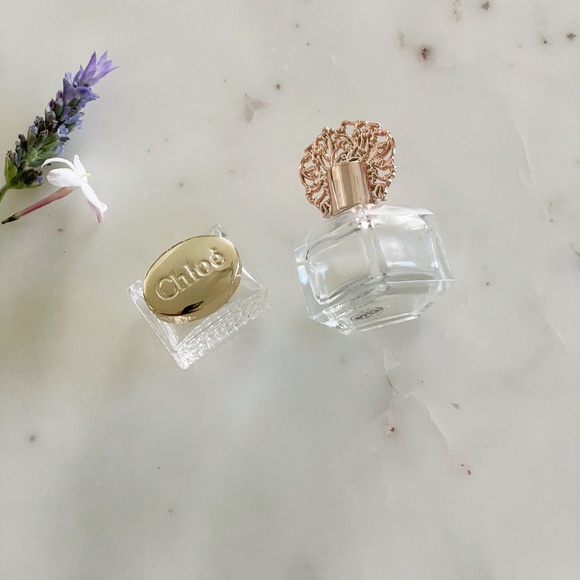 Empty Chloé Mini Perfume Bottle with Bonus Bottle, Set of 2 - Picture 3 of 11